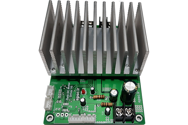 درایور موتور DC-24V-10A دوبل حافظه دار