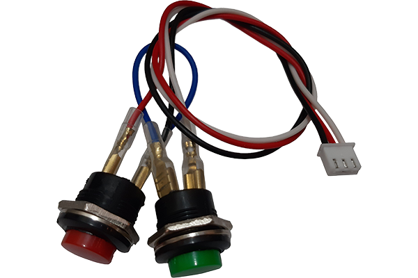 دسته سوییچ دوتایی با کانکتور XH طول سیم 25cm