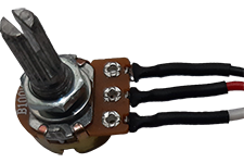 ولوم 100kR با سرولوم و دسته سیم طول 25cm و کانکتور XH