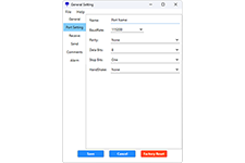 EPSC Serial Port Monitoring Port Setting